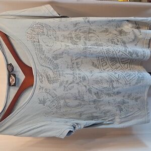 Harley-Davidson Sky Blue Graphic Tee